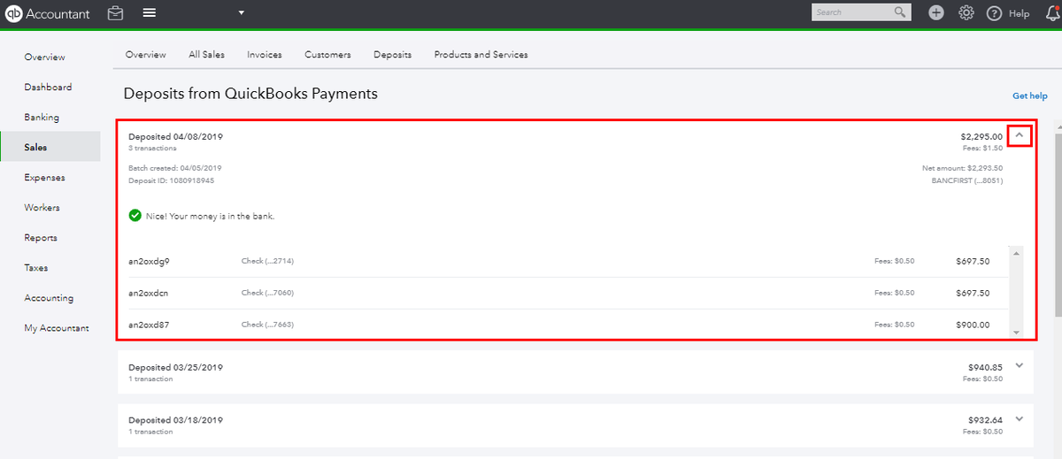 New Sales Center Overview in QuickBooks Online