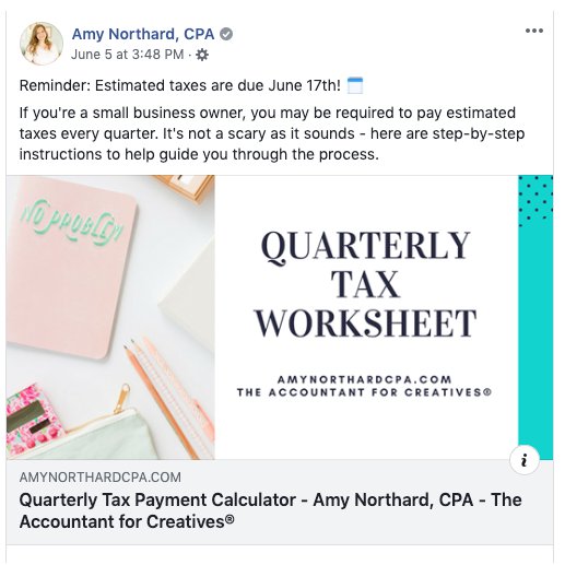 tax worksheet screenshot