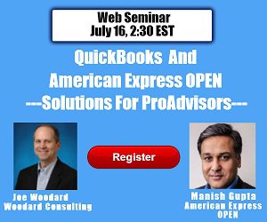 QuickBooks and American Express OPEN