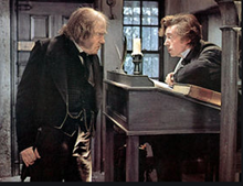 Scrooge and Cratchit
