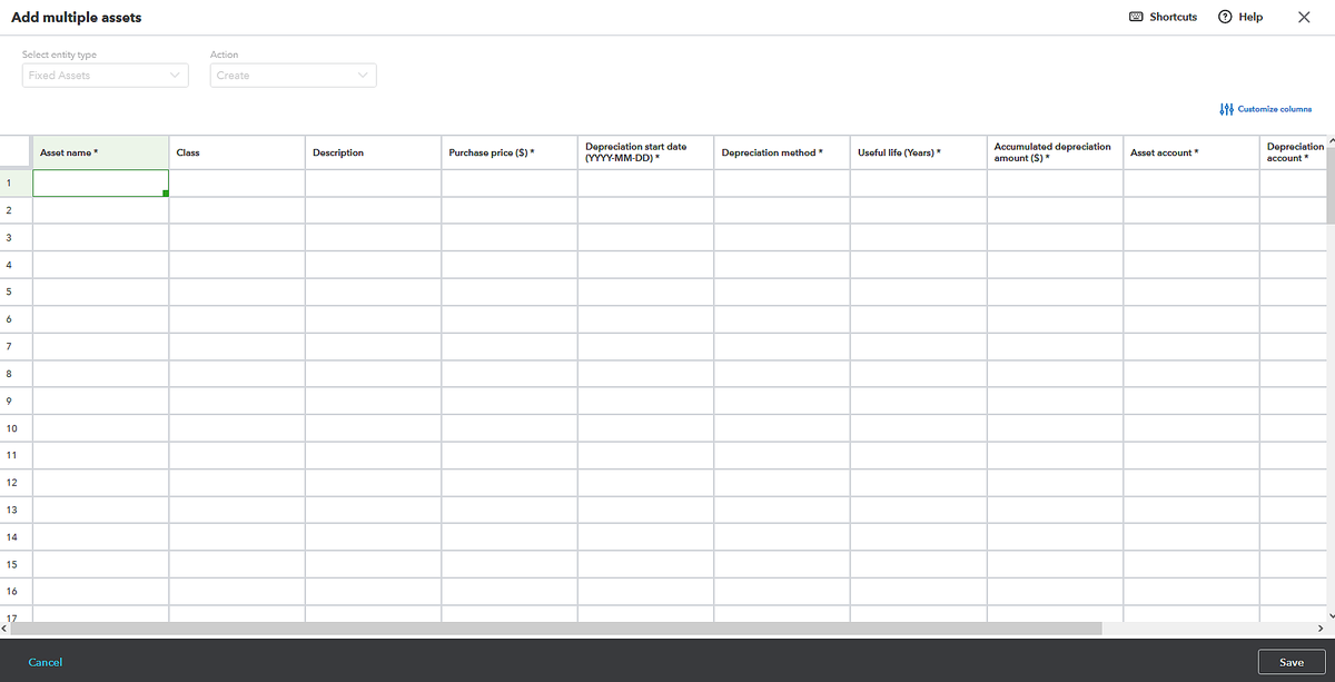 Whats New in QBO: Fixed Asset Management in QBO Advanced ...