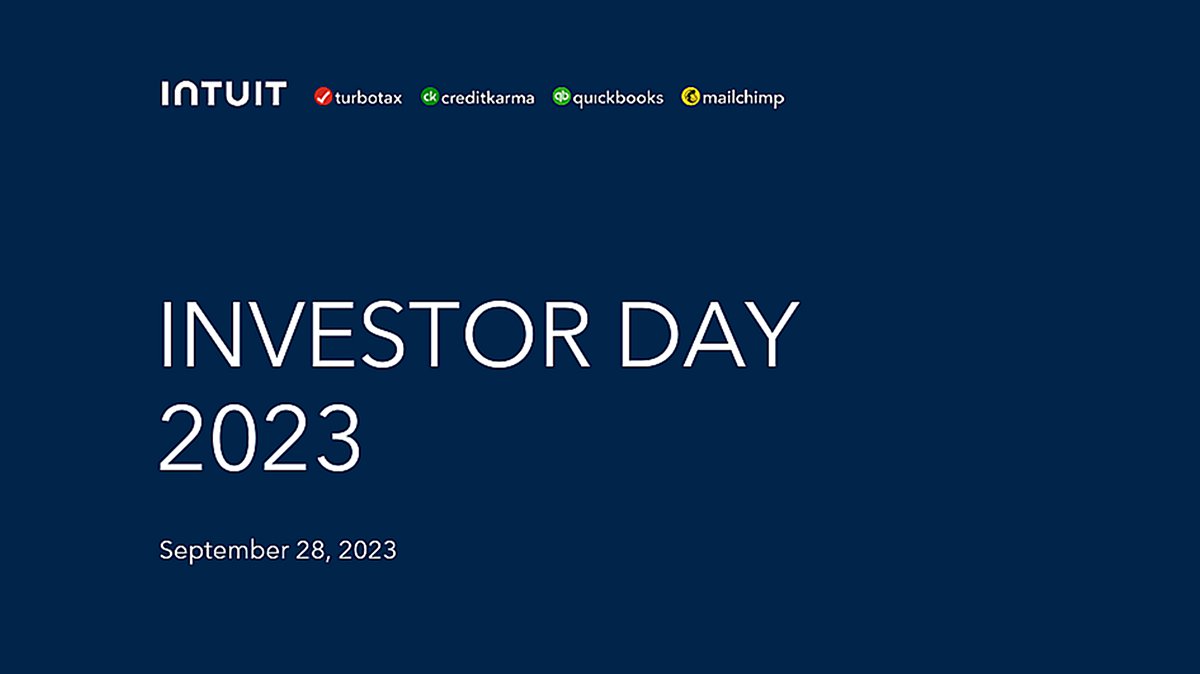 Summary of Intuit's Investor Day 2023 Report