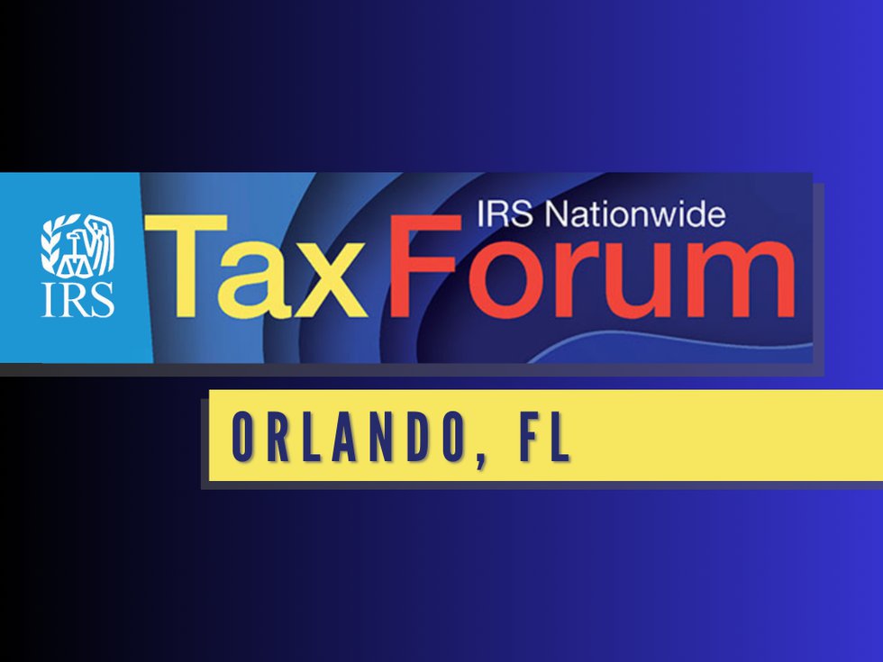 IRS Nationwide Tax Forum | Orlando, FL