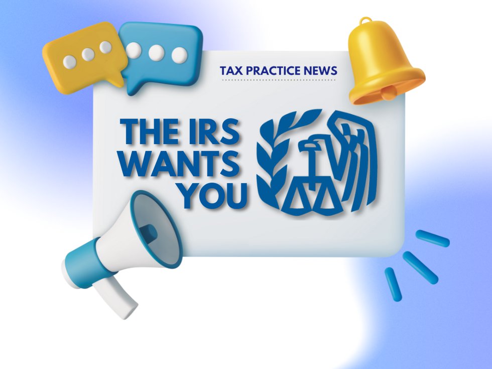 The IRS Wants You