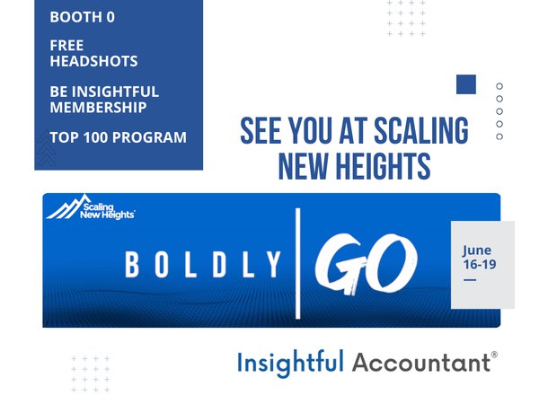 Be Insightful at Scaling New Heights: Unveiling Exclusive Perks at Insightful Accountant's Booth