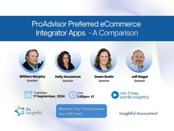 ProAdvisor Preferred eCommerce  Integrator Apps  - A Comparison