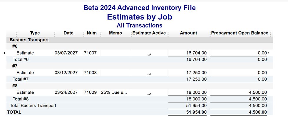 Job Estimates & Prepayments Report.jpg