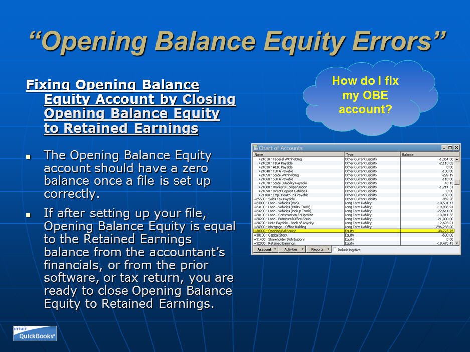 Opening Balance Equity 09