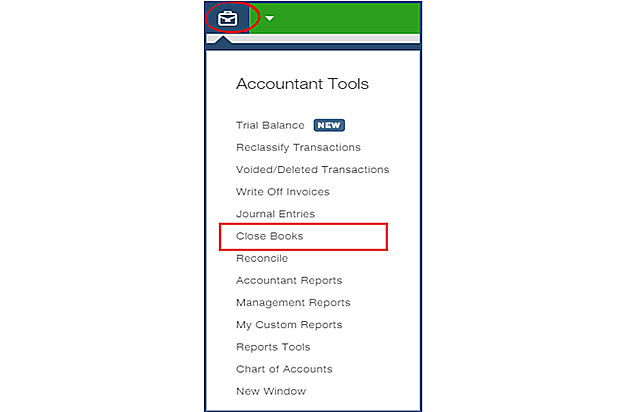 Close Books from Accountant Tools