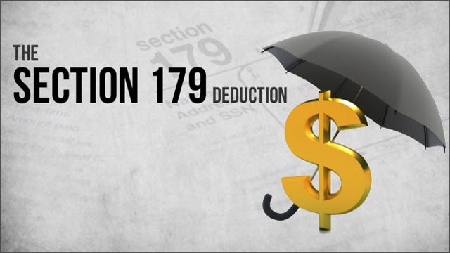 IRS Section 179 Deduction