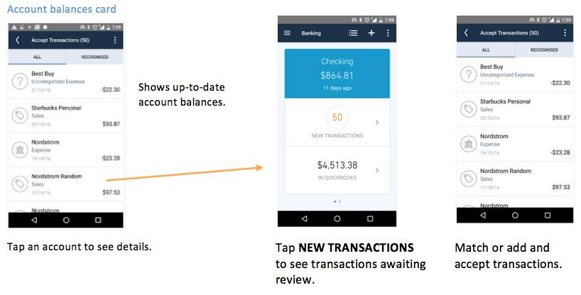 QBO Android Account Balances
