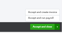 TSheets in QBO Approval Options
