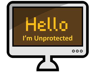 Unprotected Computer